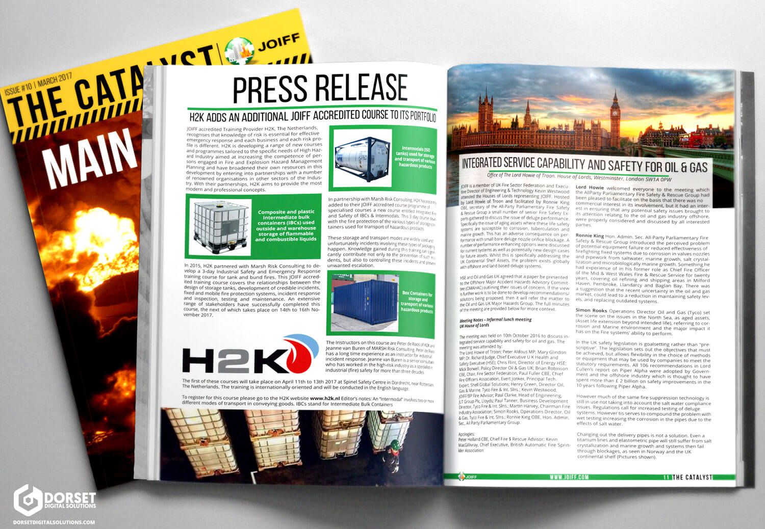 JOIFF Magazine Template Design