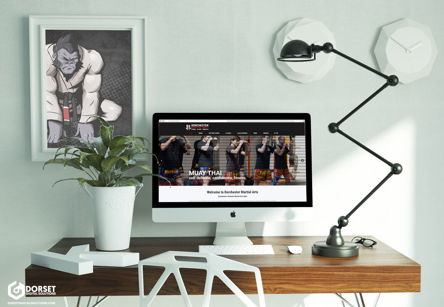 Dorchester Martial Arts Website Preview